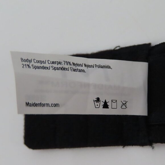 Maidenform 36C Bra SE6990 Black Self Expressions Removable Straps Strapless NEW - Picture 10 of 12